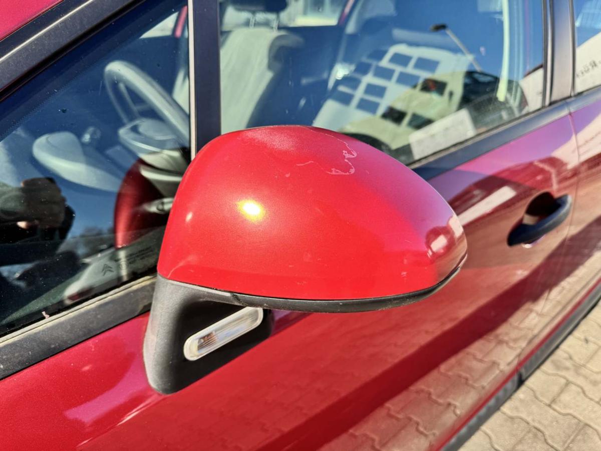 Citroen C4 original Au&szlig;enspiegel links elektrisch verstellbar EKQ Luziferrot Bj.2007